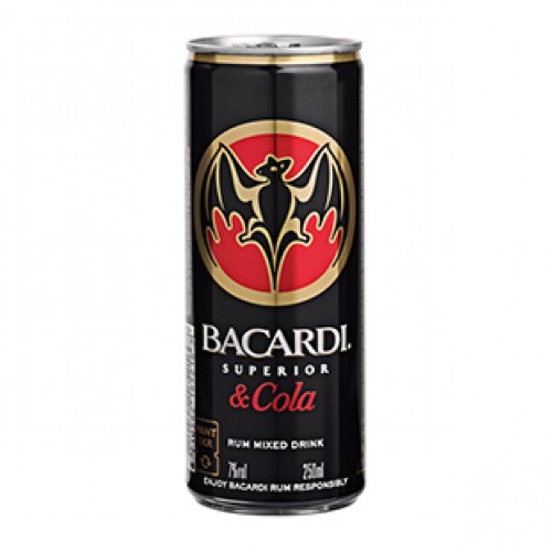 Bacardi & Cola 250 ml